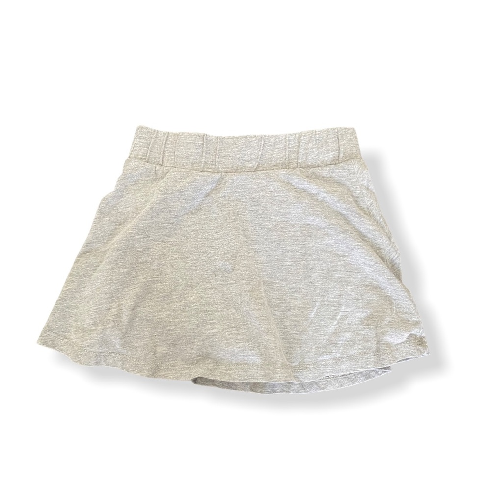 [3 for $15] Grey Little Girls Skirt with Shorts